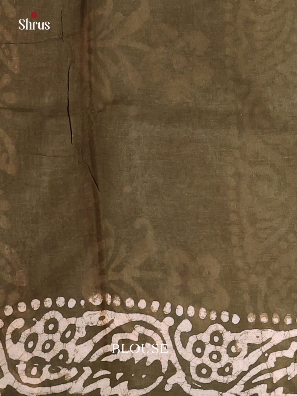Mehandi Green - Bhatik Saree - Shop on Shrus.com