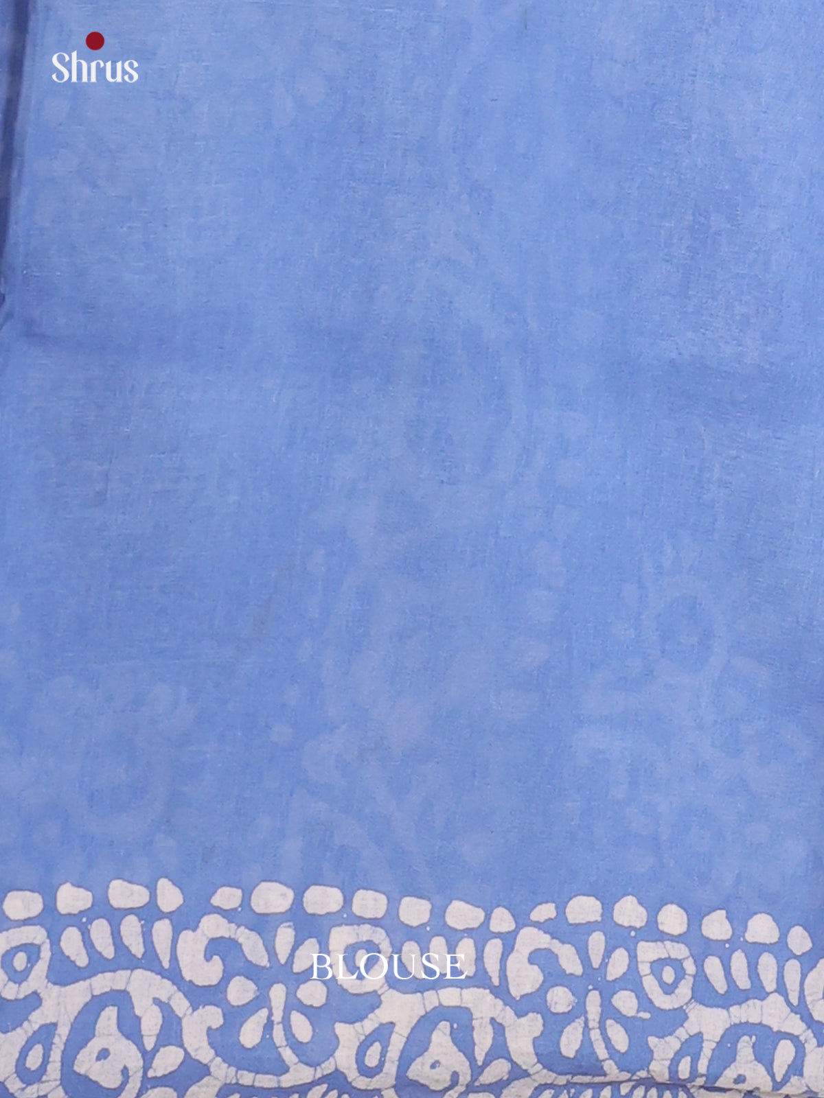 Blue - Bhatik Saree - Shop on Shrus.com
