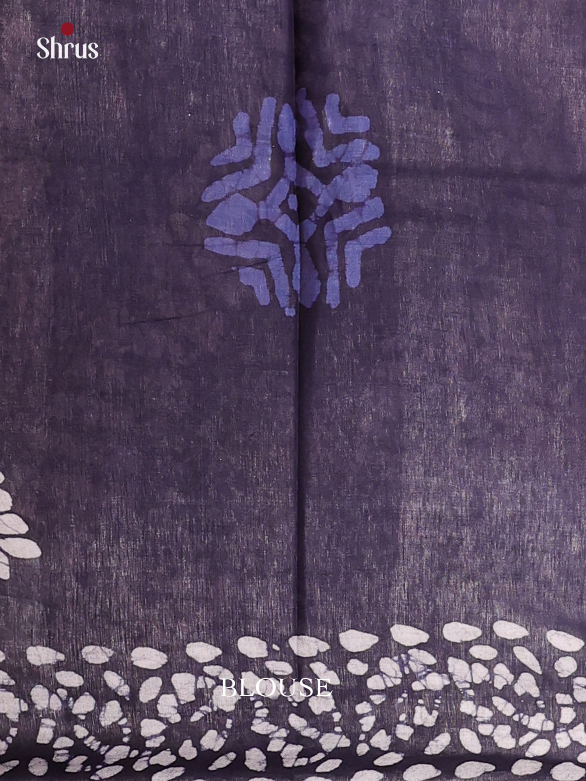 Dark Blue - Bhatik Saree - Shop on Shrus.com