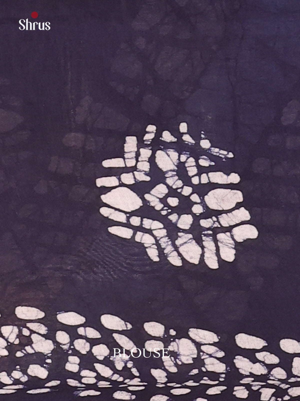 Blue - Bhatik Saree - Shop on Shrus.com