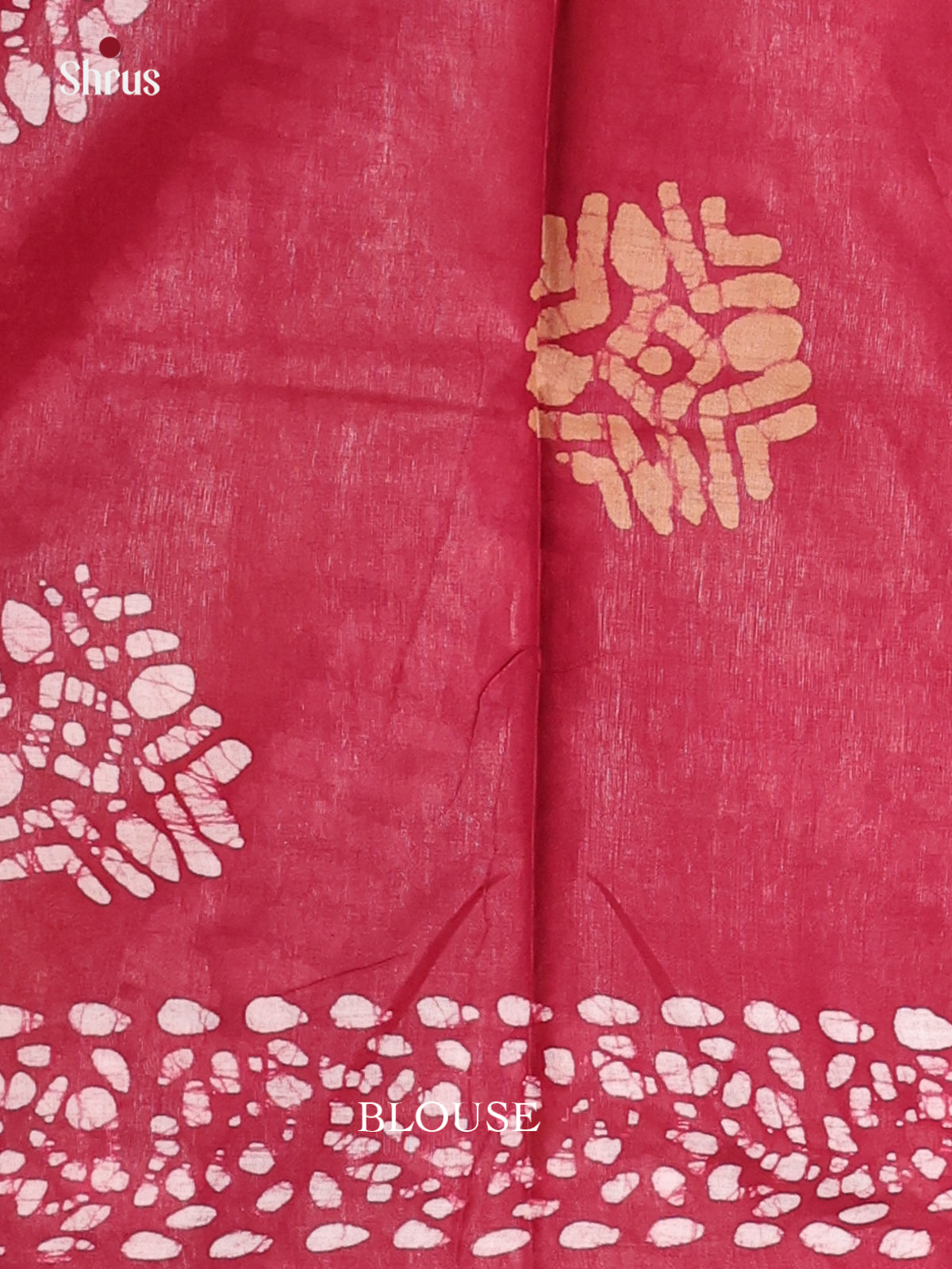 Maroon - Bhatik Saree - Shop on Shrus.com
