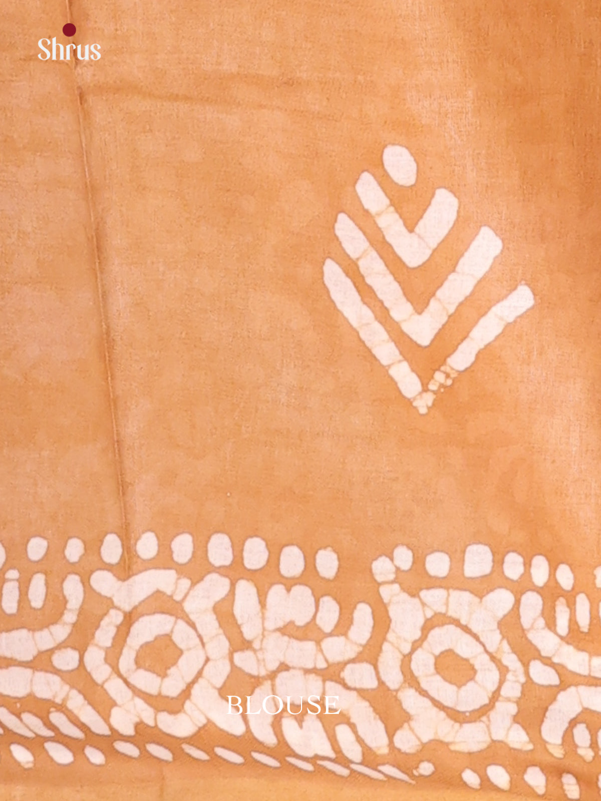 Pink & Brown - Bhatik Saree - Shop on Shrus.com