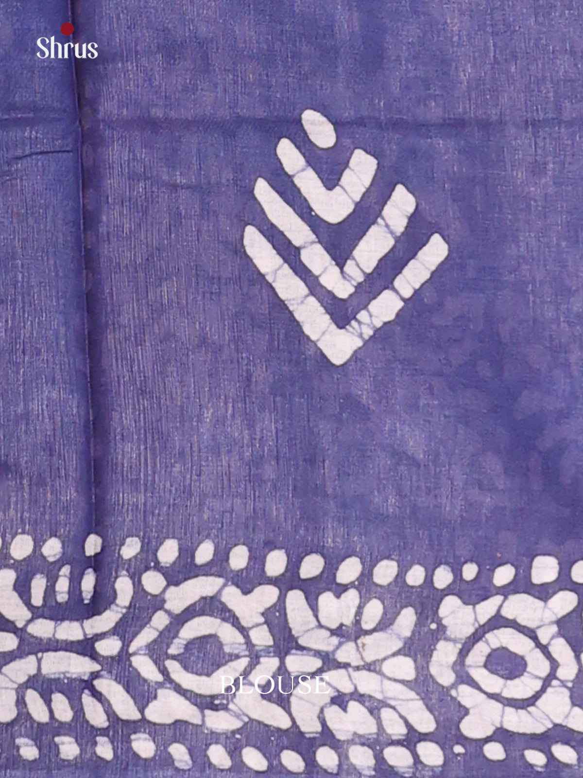 Pink & Blue - Bhatik Saree - Shop on Shrus.com