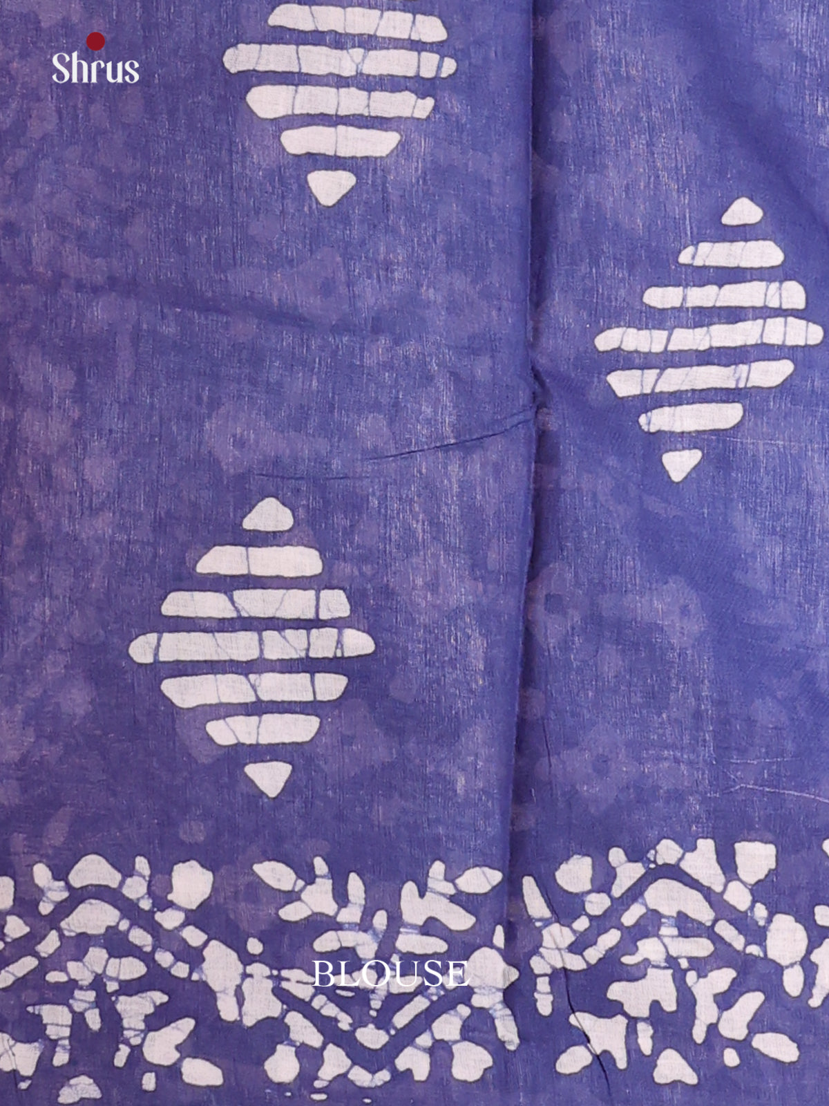 Pink & Blue - Bhatik Saree - Shop on Shrus.com