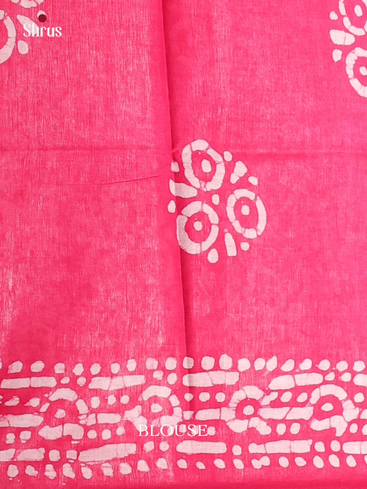 Green & Pink - Bhatik Saree - Shop on Shrus.com