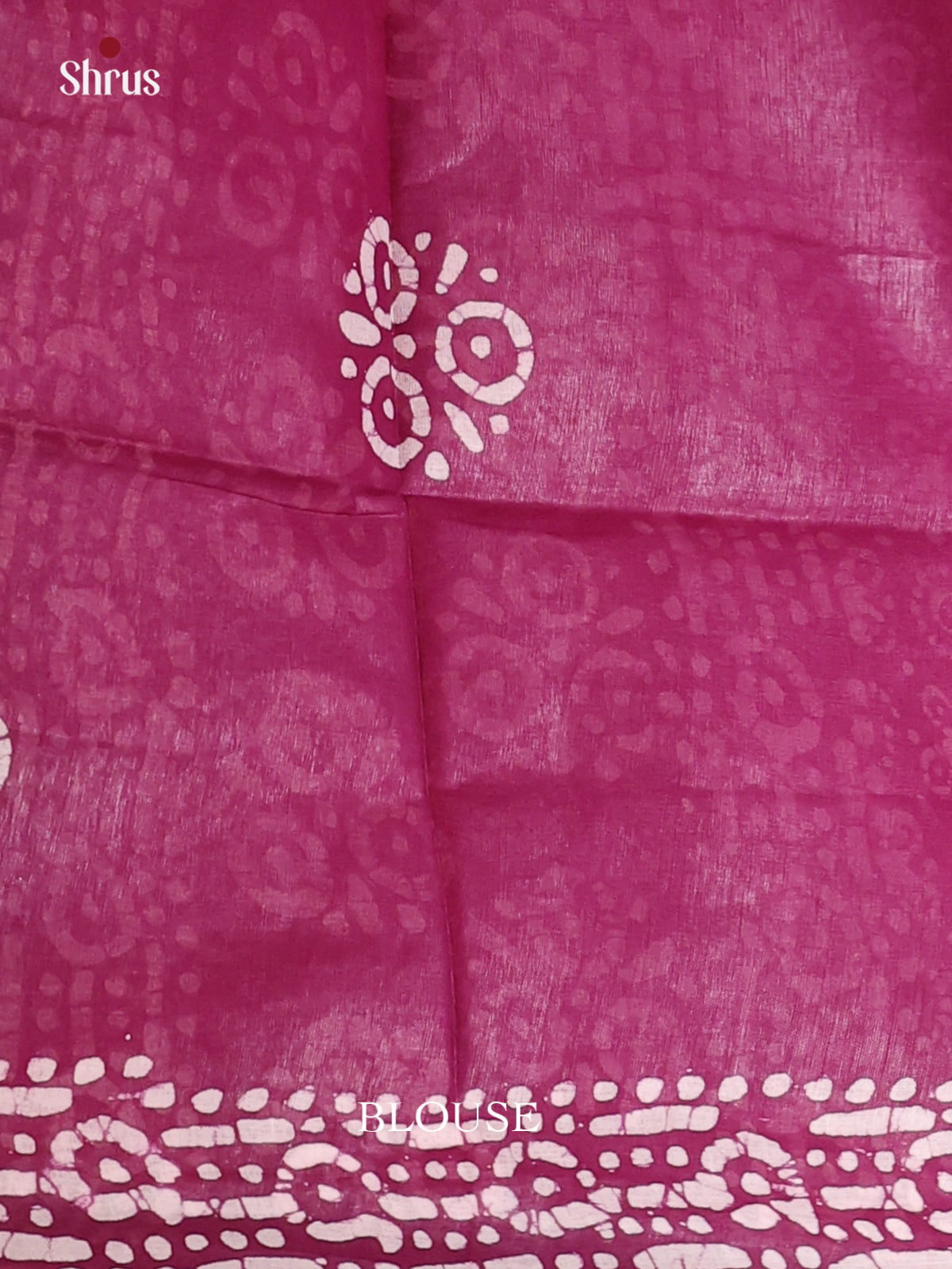 Pink & Purple - Bhatik Saree - Shop on Shrus.com