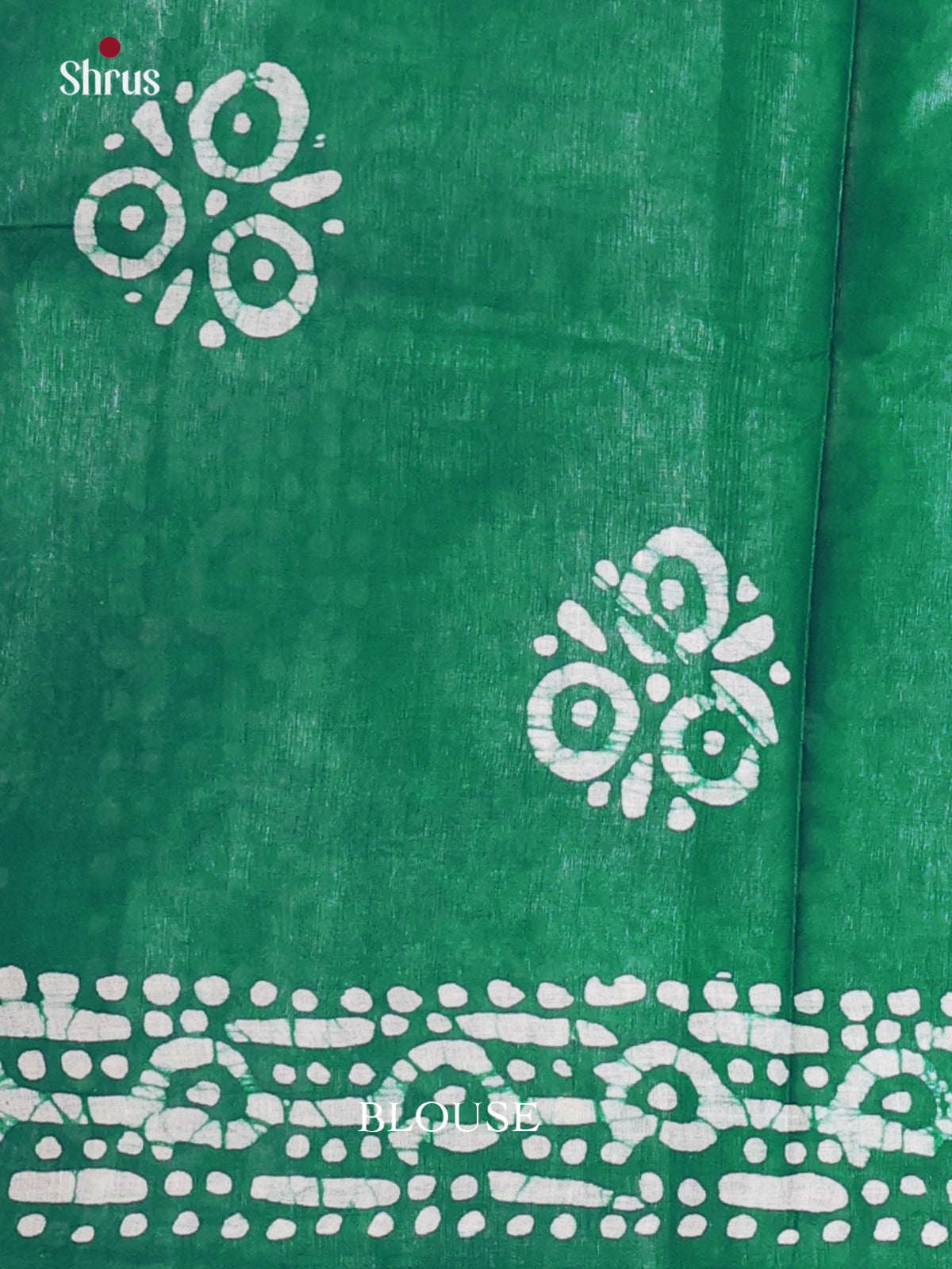 Pink & Green - Bhatik Saree - Shop on Shrus.com
