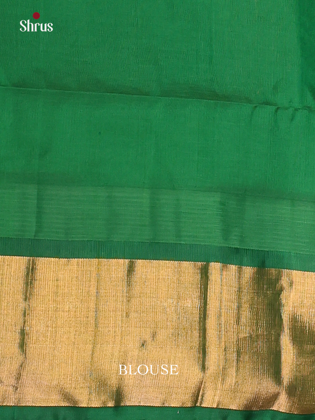Orange & Green - Silk Cotton Saree - Shop on Shrus.com