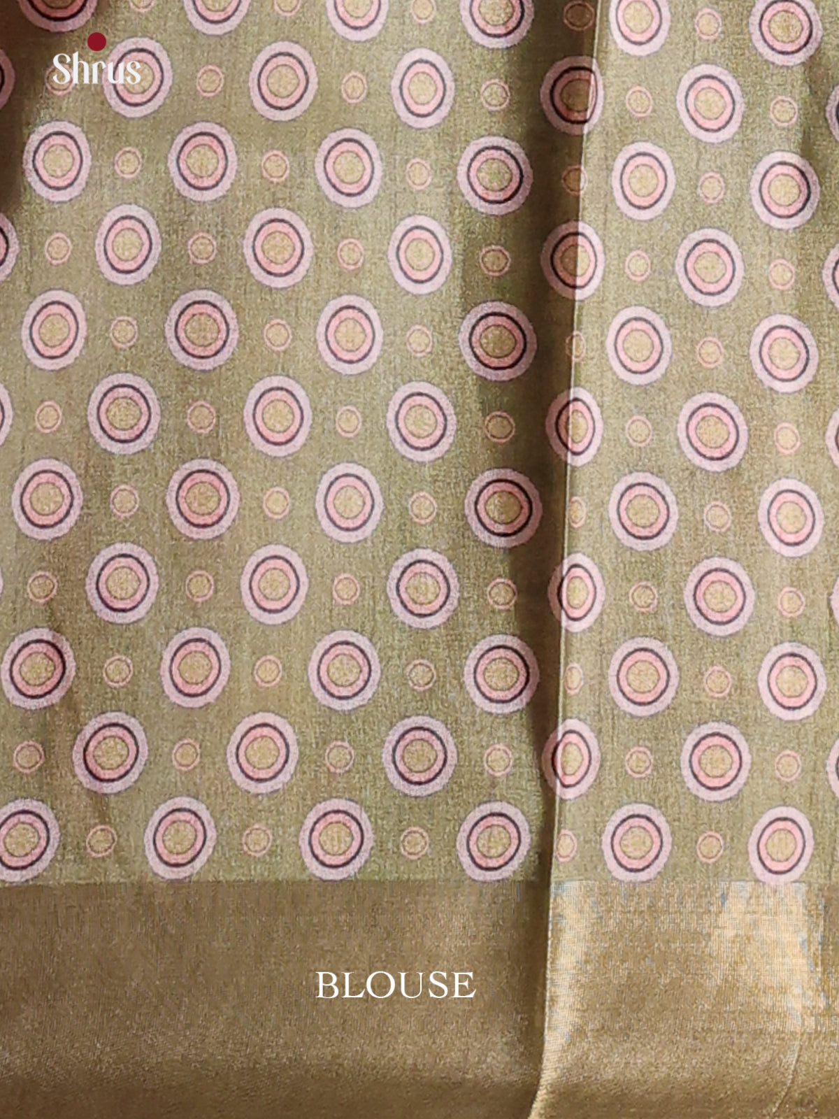 Purple & Green - Printed Tussar Saree - Shop on Shrus.com