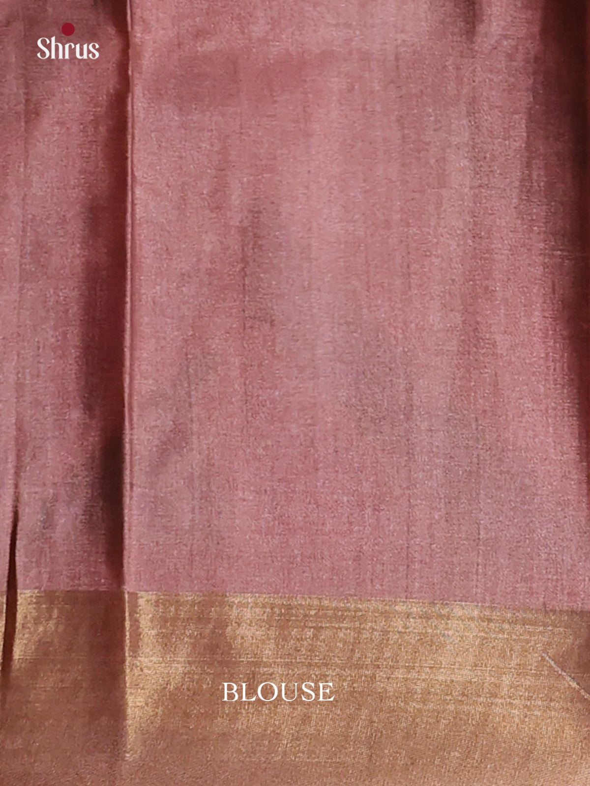 Onion Peel - Printed Tussar Saree - Shop on Shrus.com