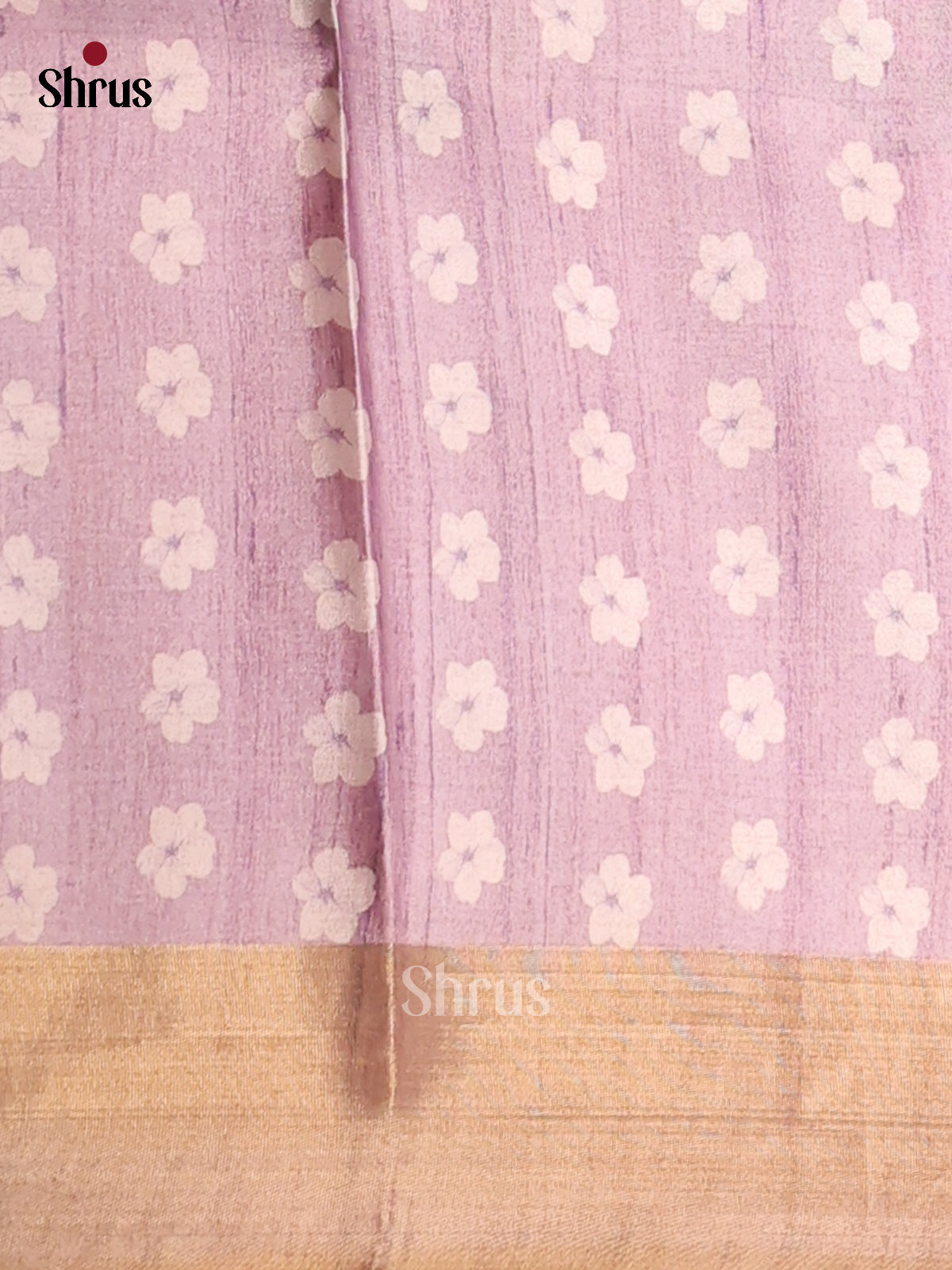 Dark Green & onion Pink - Printed Tussar saree - DCS04433 - Shop on Shrus.com
