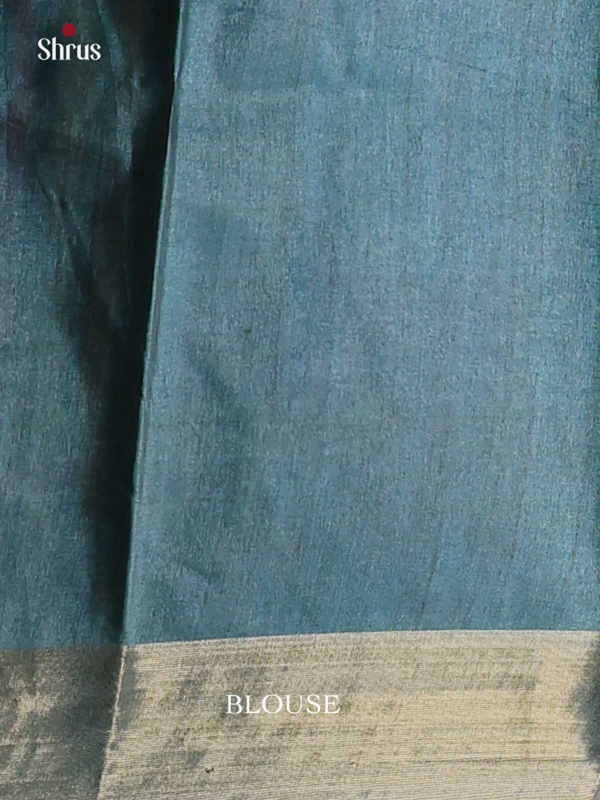 Lite Green & Green - Printed Tussar Saree - Shop on Shrus.com