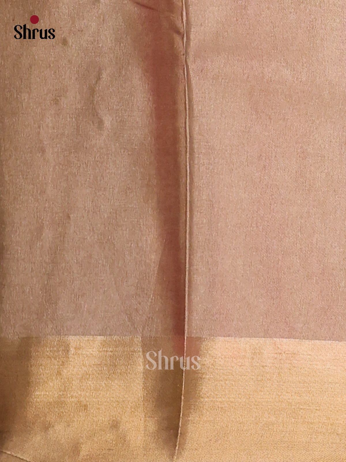 Cream & olive Green - Printed Tussar saree - DCS04495 - Shop on Shrus.com