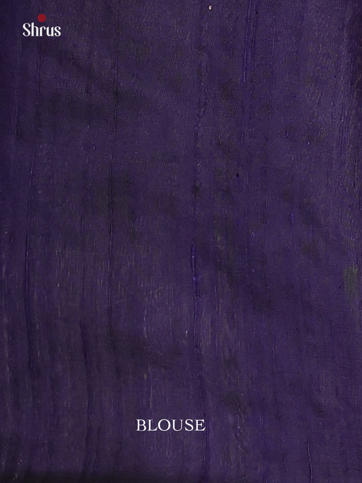 Red & Blue - Raw Silk Saree - Shop on Shrus.com