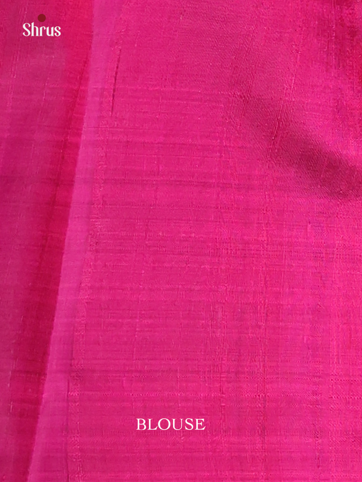 Green & Majenta - Raw Silk Saree - Shop on Shrus.com