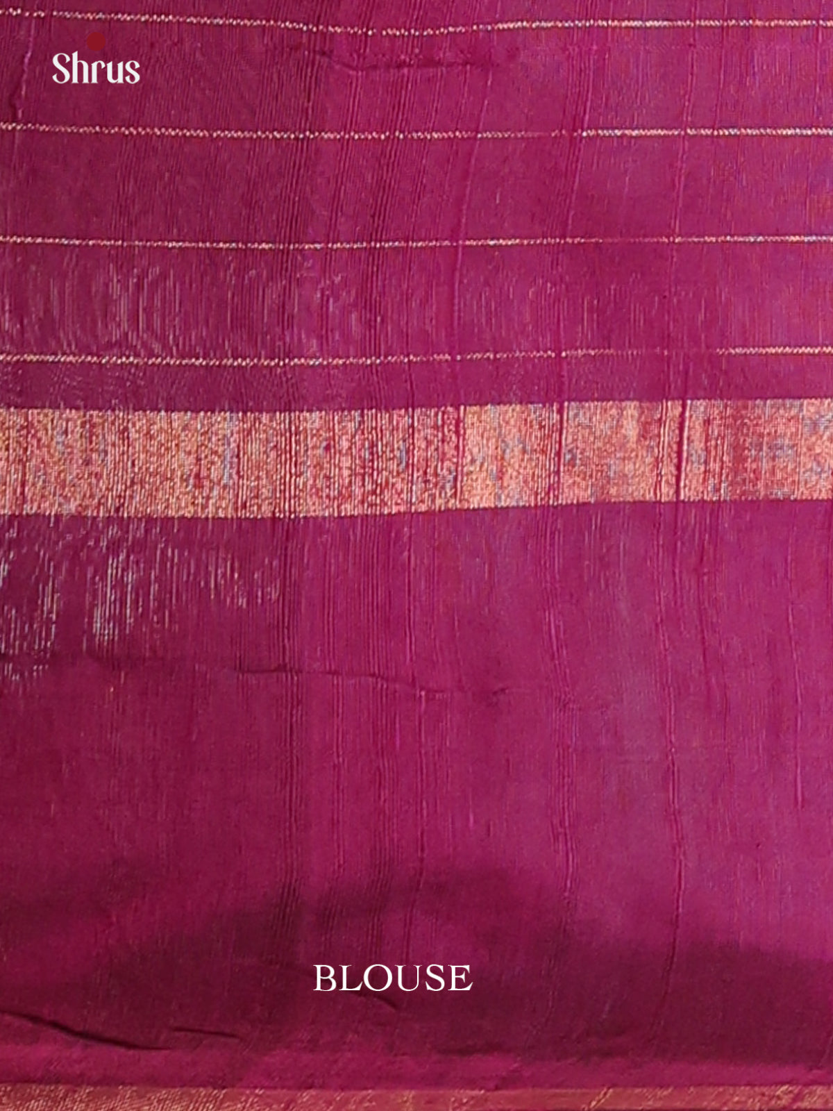 Purple(Single Tone)- Raw Silk Saree - Shop on Shrus.com