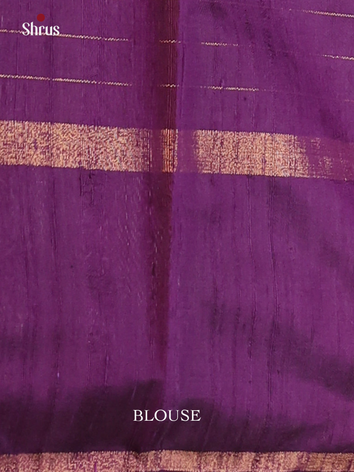 Violet(Single Tone) - Raw Silk Saree - Shop on Shrus.com