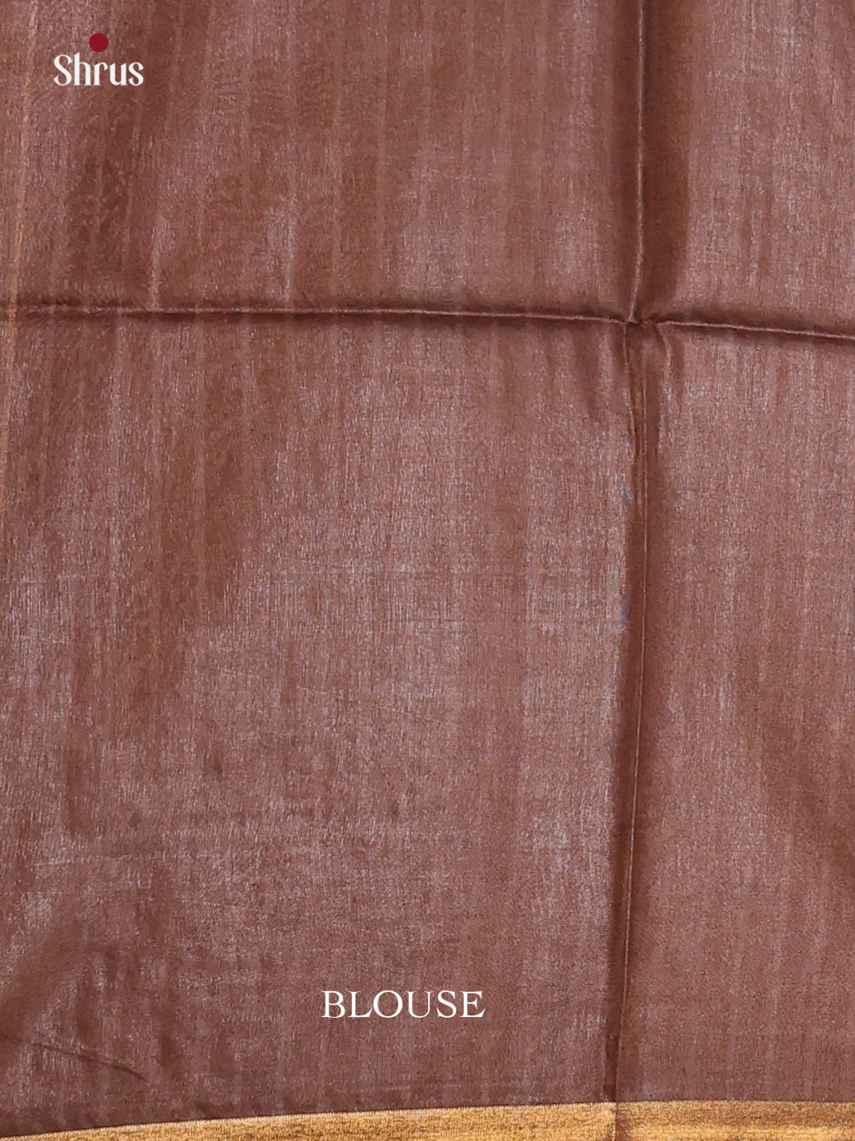 Beige & brown- Semi Tussar Saree - Shop on Shrus.com