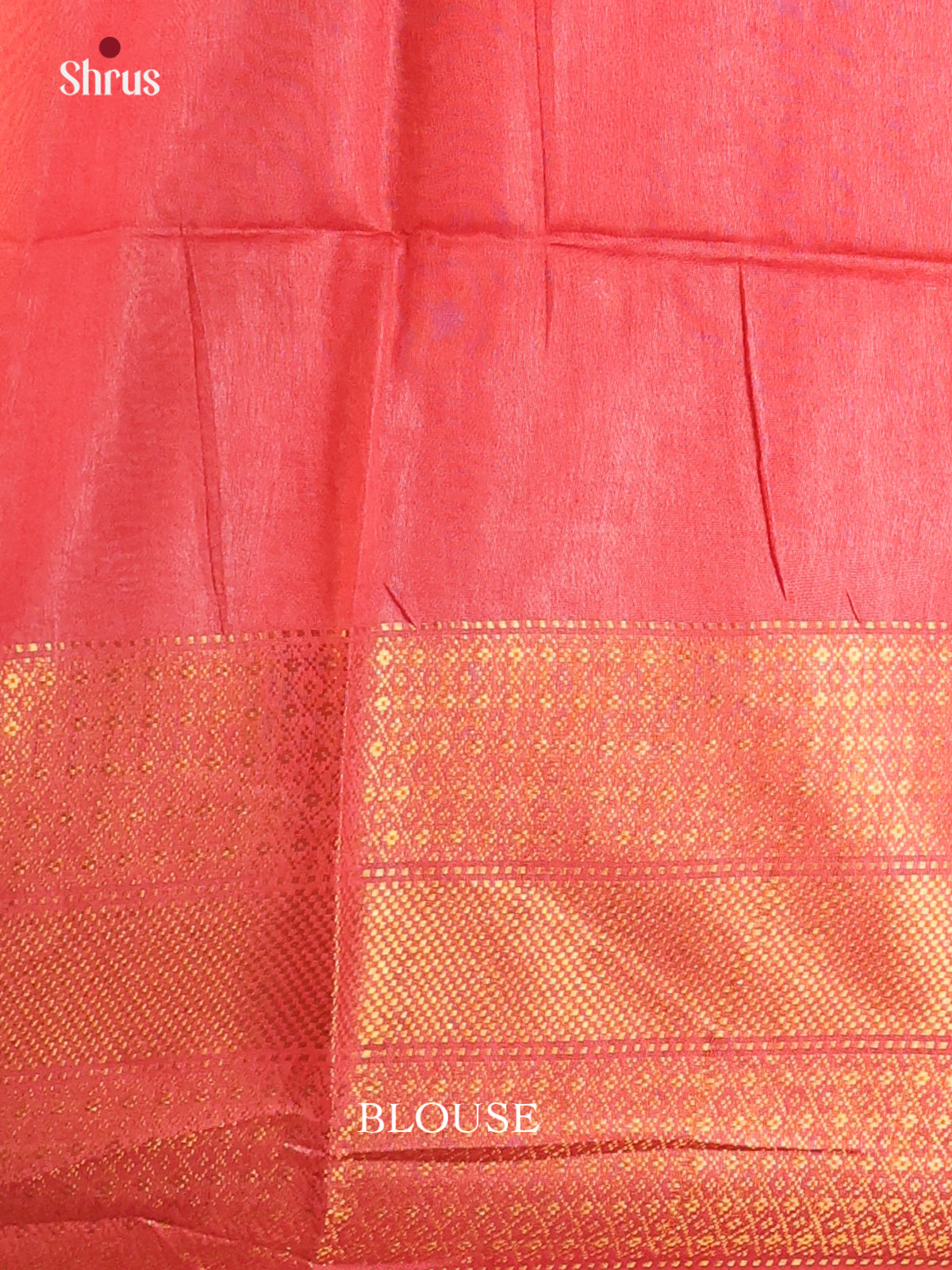 Black & Red - Semi Tussar Saree - Shop on Shrus.com