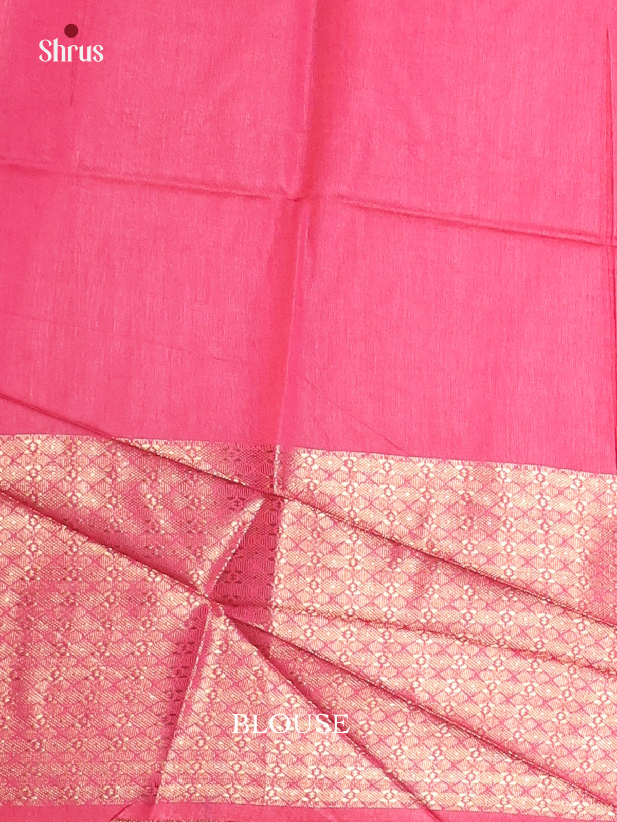 Grey & Pink - Semi Tussar Saree - Shop on Shrus.com