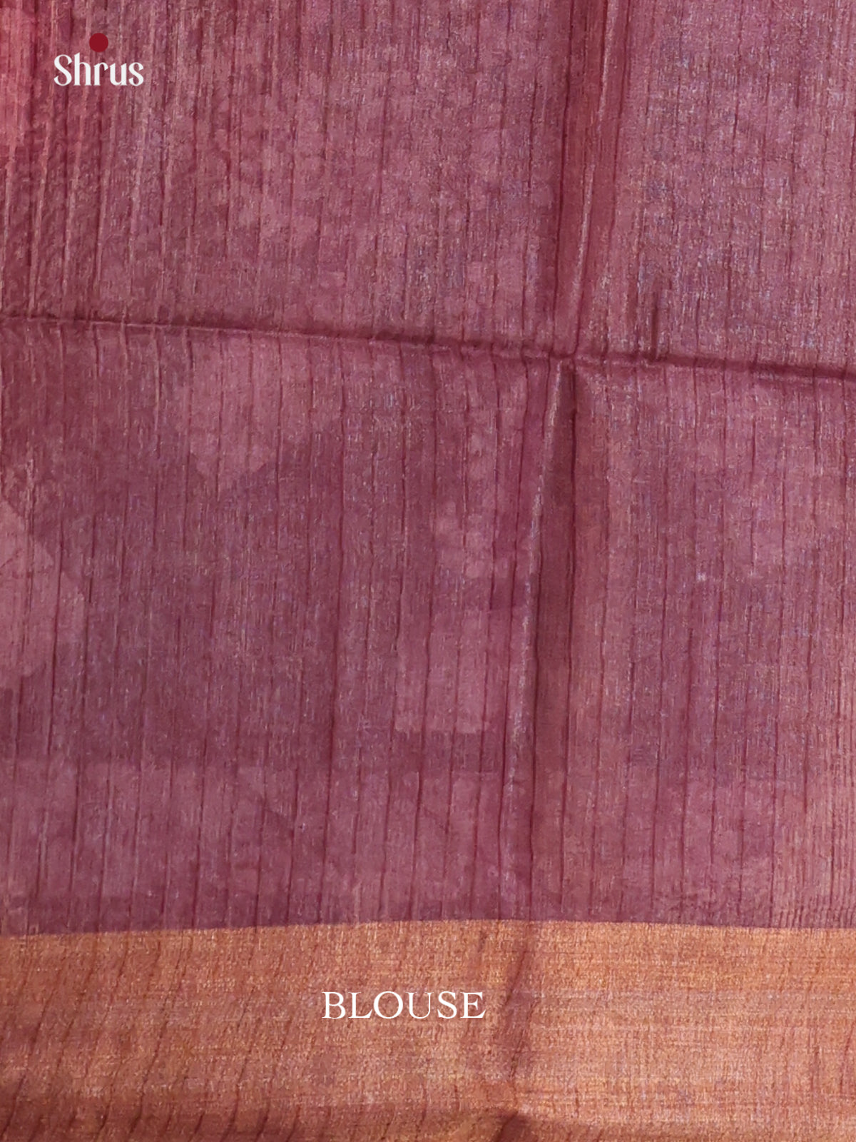 Pink & Brown - Bhatik Saree - Shop on Shrus.com