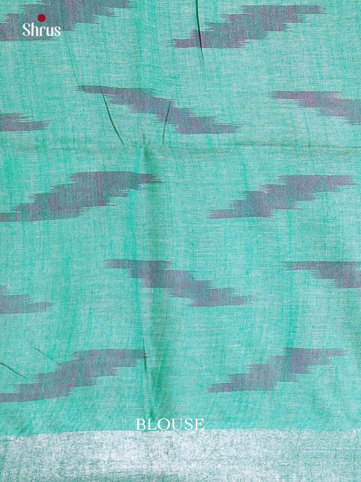 Green - Semi Ikkat Saree - Shop on Shrus.com