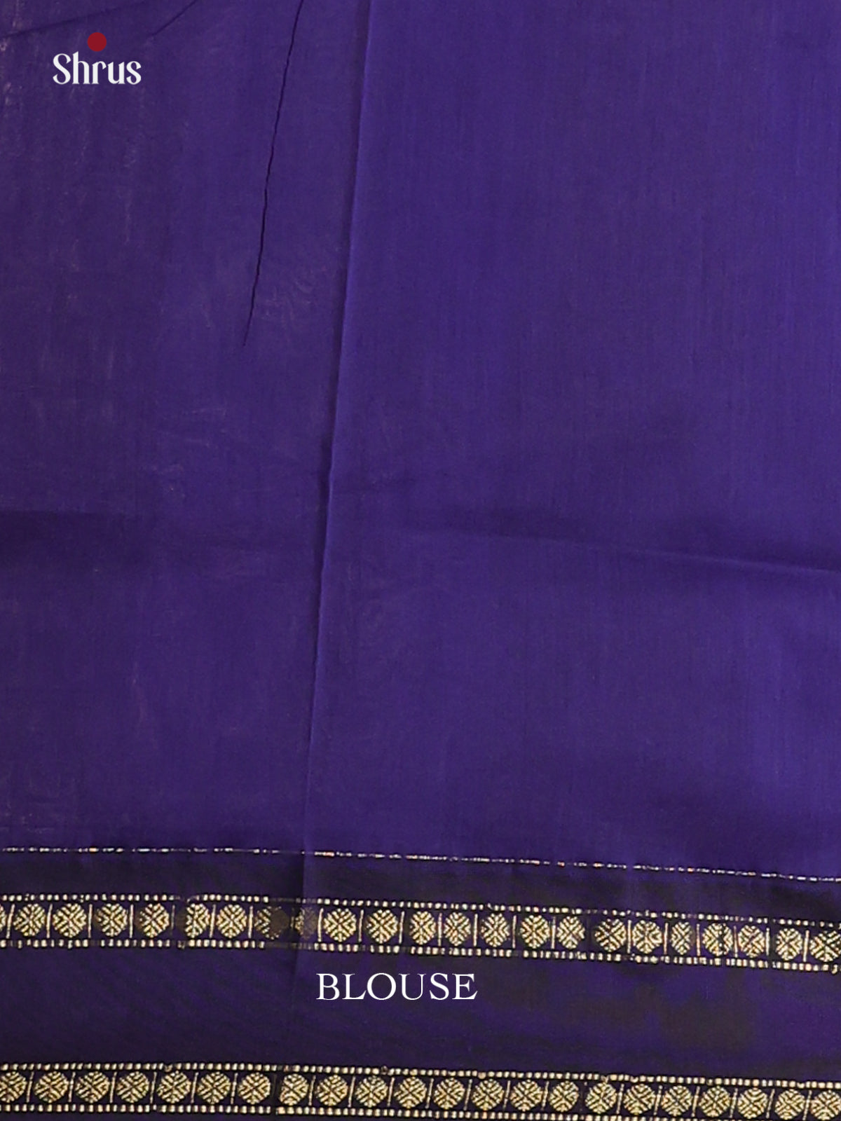 Pretty Mustard Kalyani Cotton Saree, Blue Rettapet Border & Golden Zari Pallu. - Shop on Shrus.com