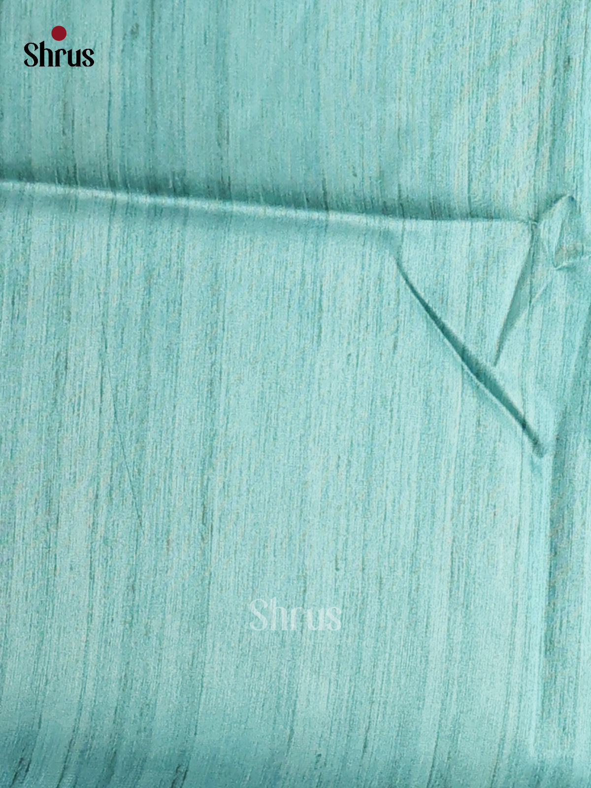 Blue & Cream - Printed Madhubani Saree - Shop on Shrus.com