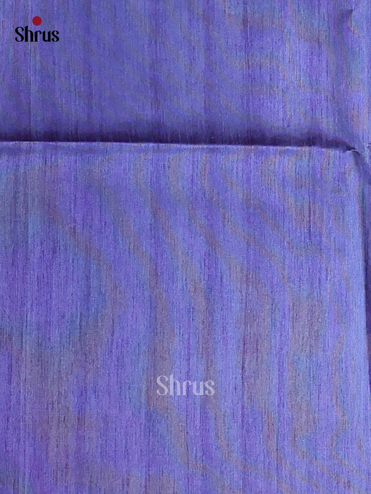 Blue & Cream - Printed Madhubani Saree - Shop on Shrus.com