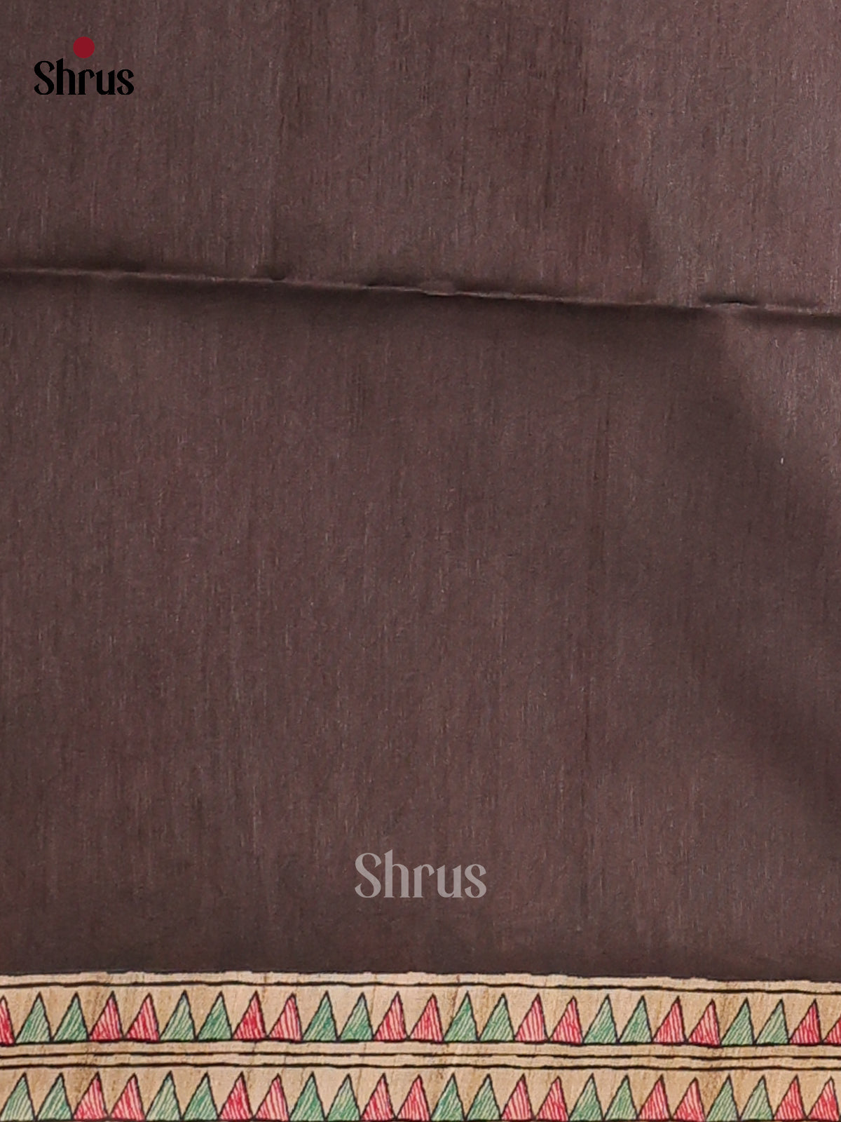 Black & Cream - Printed Madhubani Saree - Shop on Shrus.com