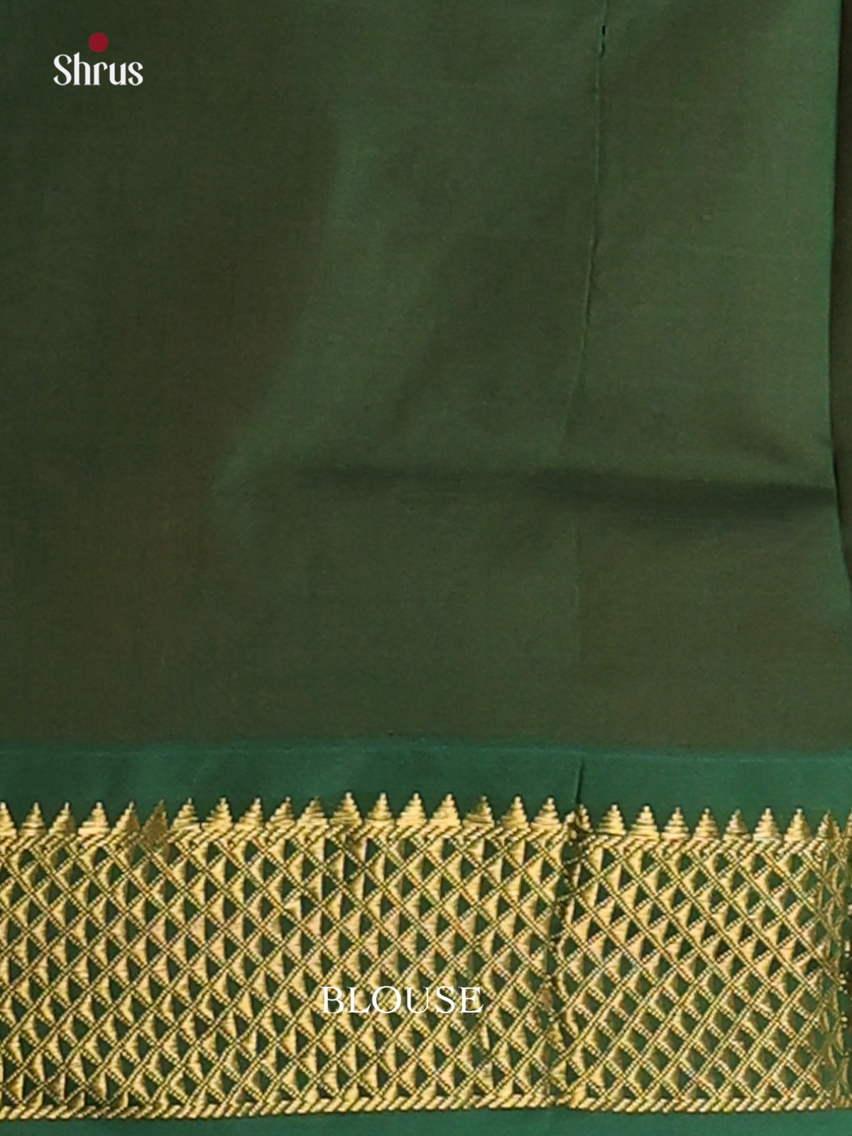 Red & Green - Silkcotton-halfpure Saree - Shop on Shrus.com