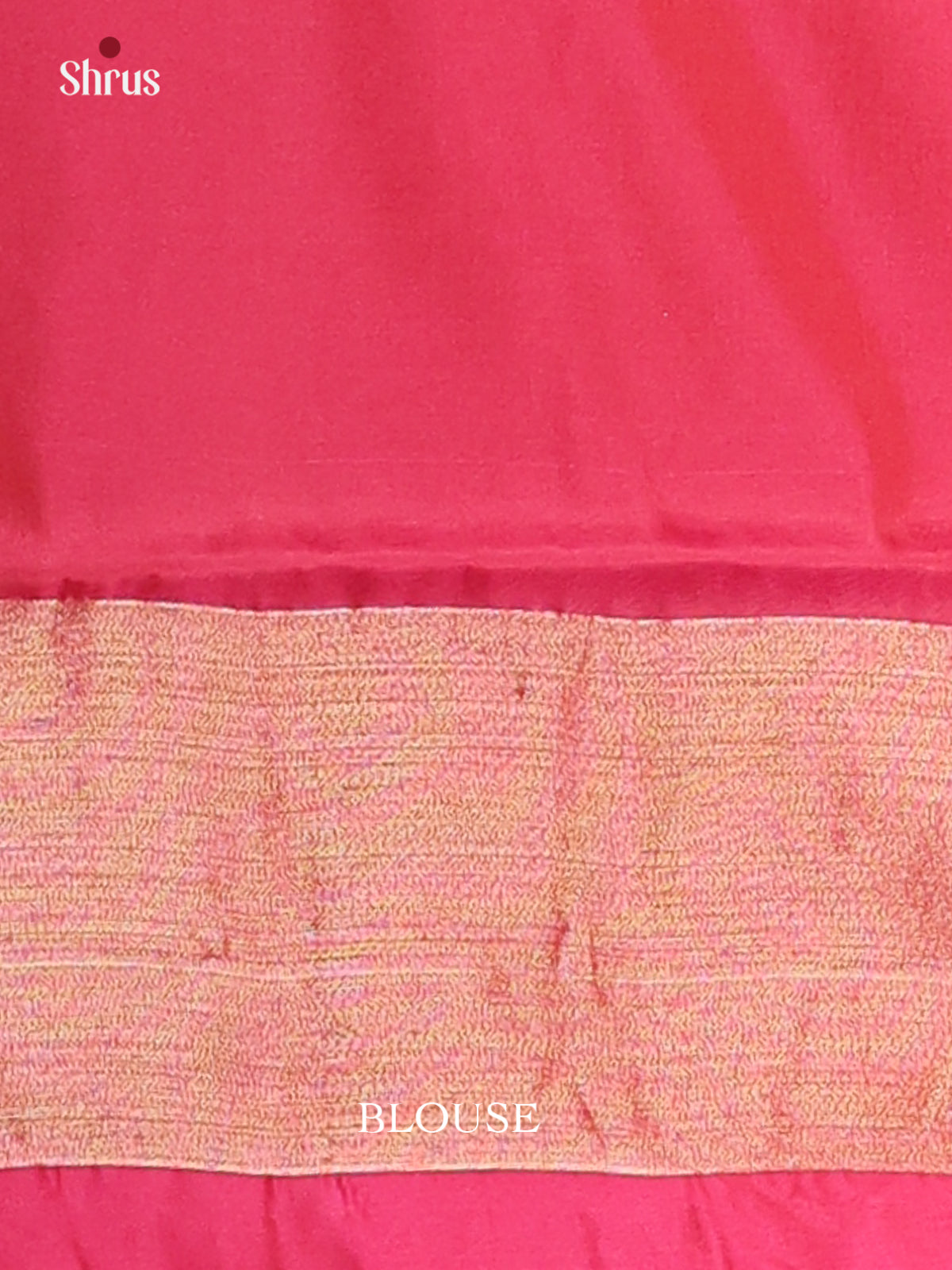 Green & Pink - Semi uppada Saree - Shop on Shrus.com