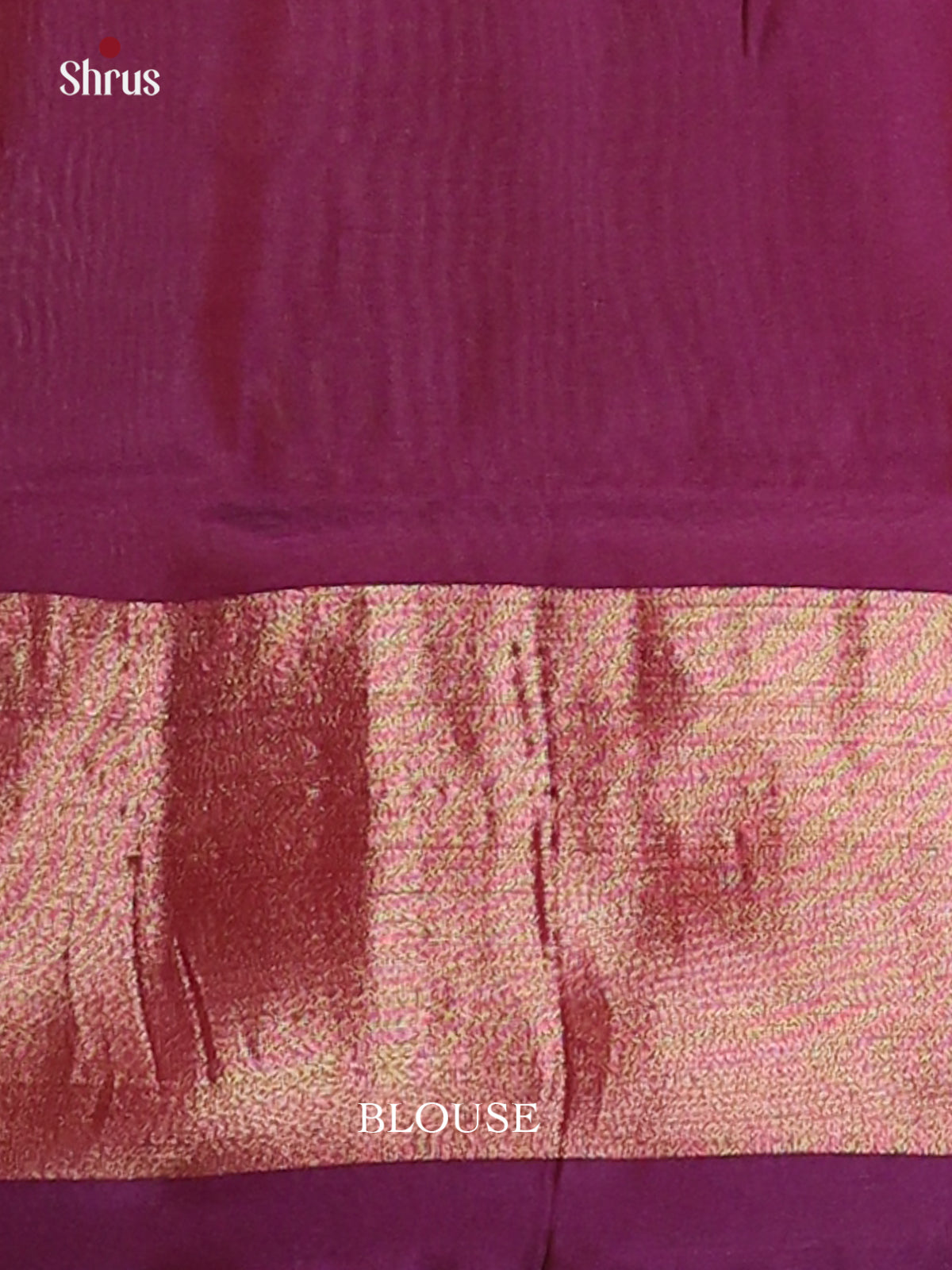 Cream & Purple- Semi uppada Saree - Shop on Shrus.com