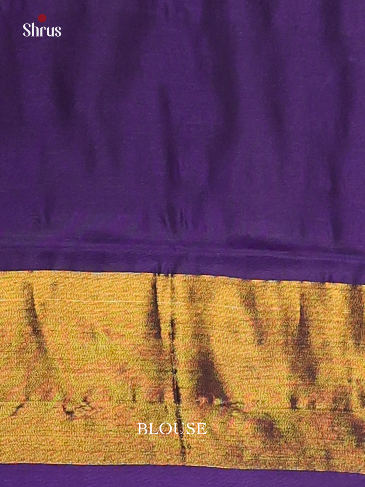 Black & Violet - Semi uppada Saree - Shop on Shrus.com