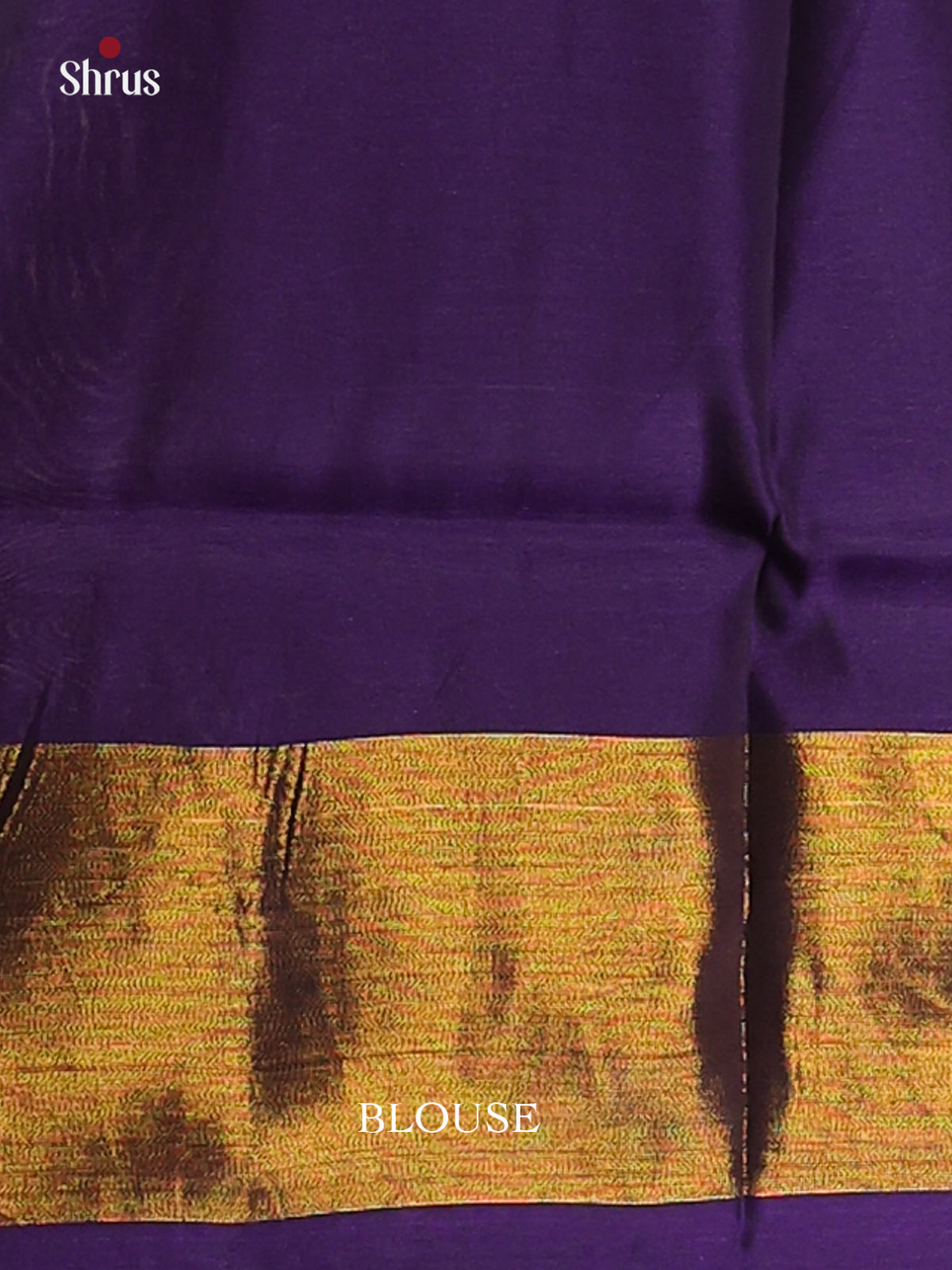 Maroon & Violet - Semi uppada Saree - Shop on Shrus.com