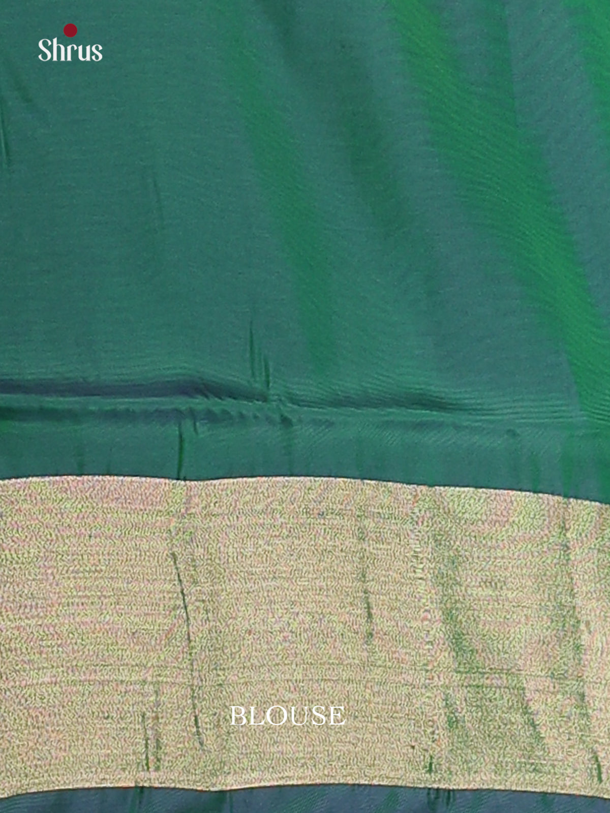Brown & Green - Semi uppada Saree - Shop on Shrus.com