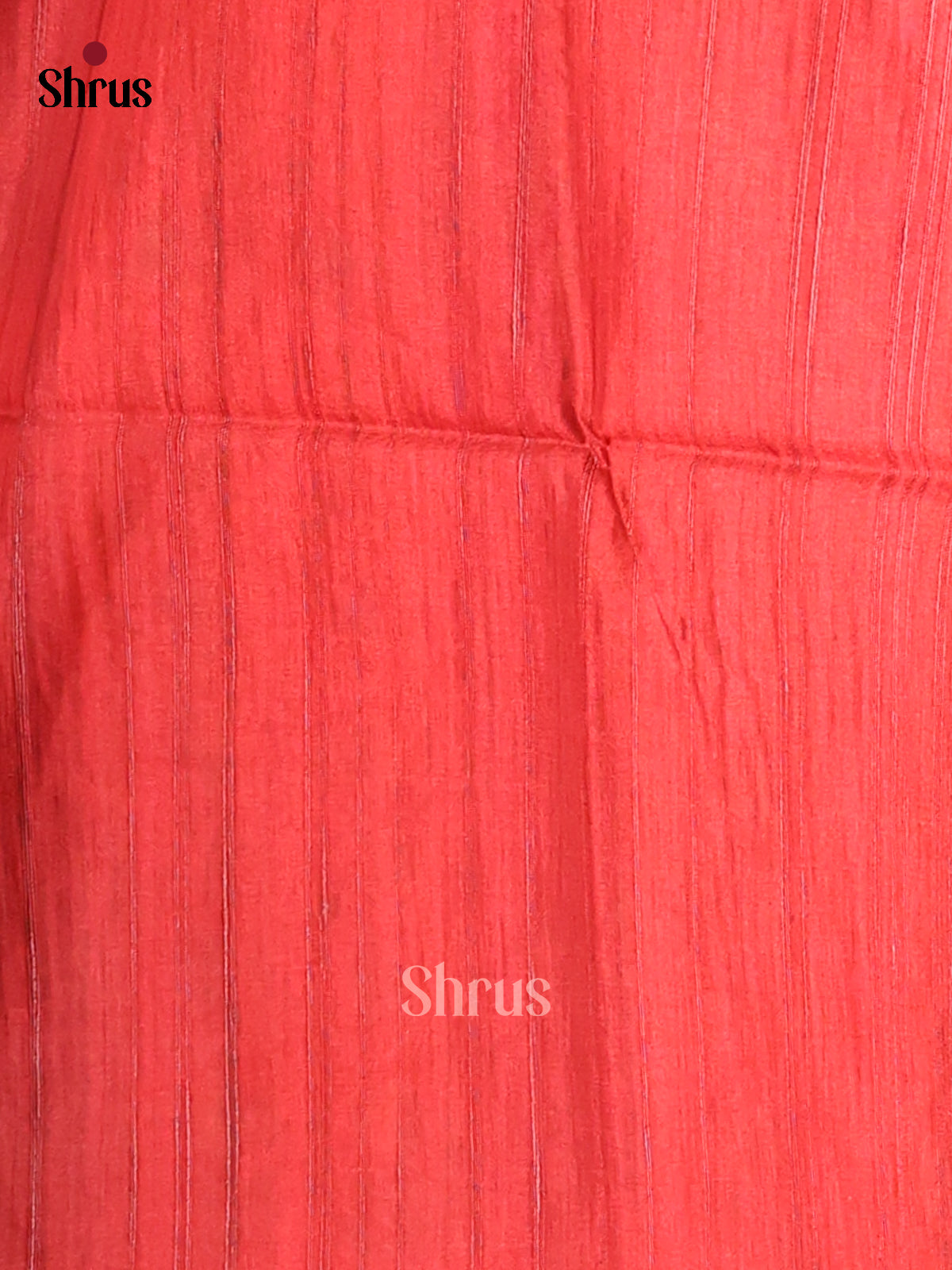 Sandal & Violet/red - Champa Semi tussar Saree - DCS11039 - Shop on Shrus.com