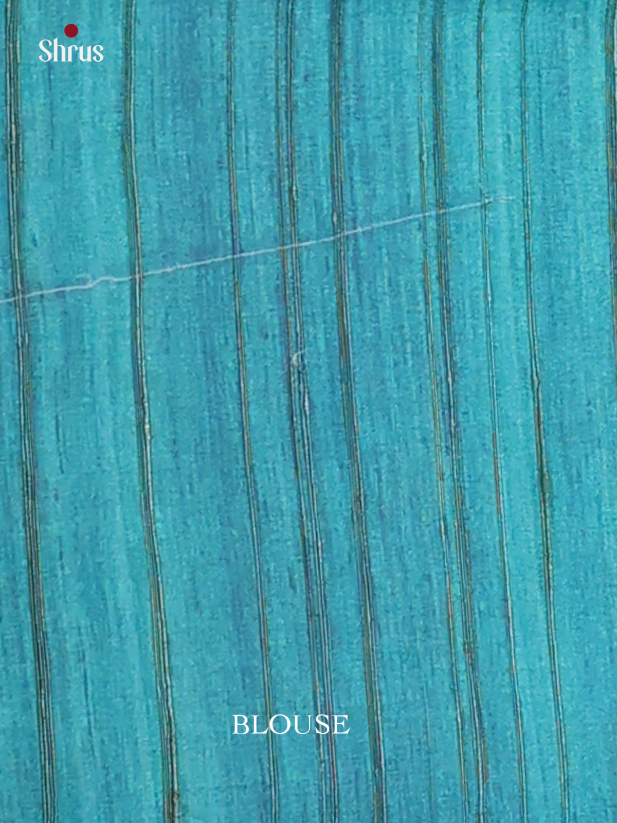 Cream & Blue- Champa semitussar Saree - Shop on Shrus.com