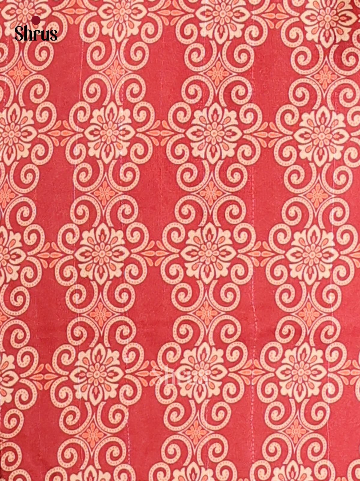 Maroon - Champa semitussar Saree - DCS11102 - Shop on Shrus.com
