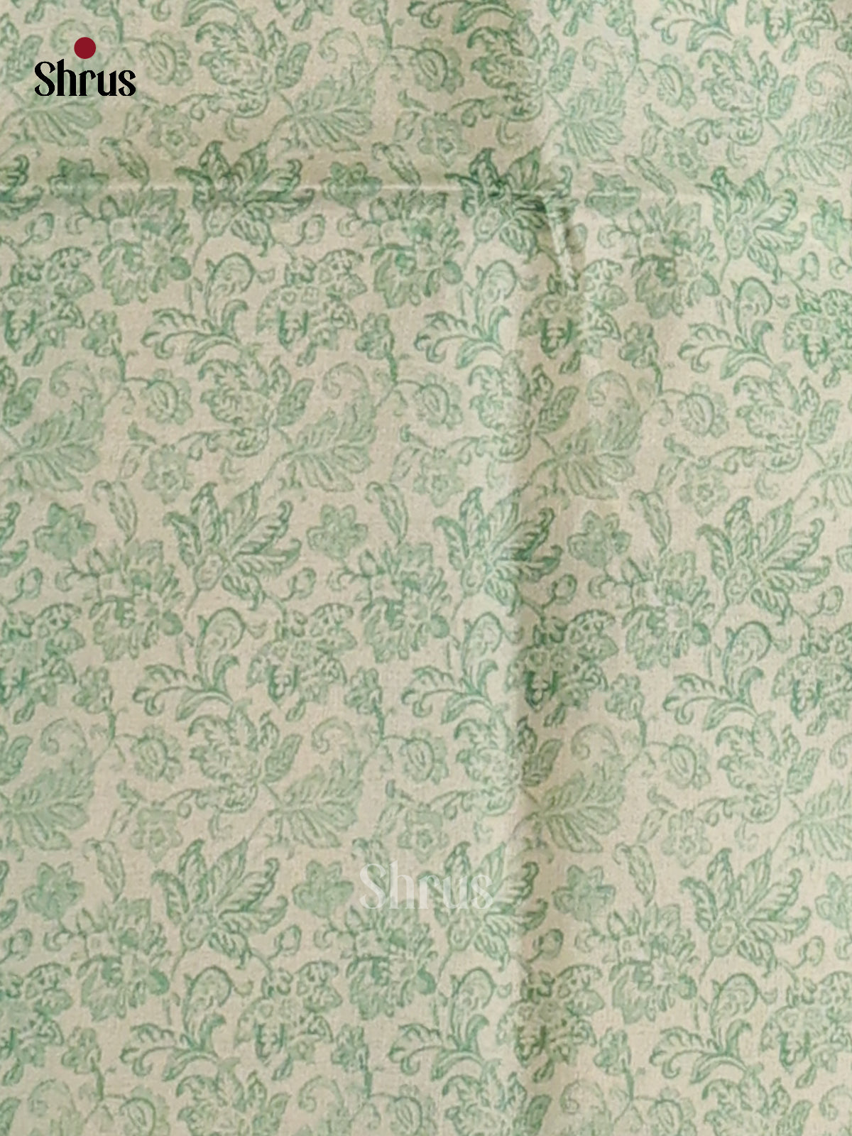 Pista Green - Champa Semitussar Saree - DCS11116 - Shop on Shrus.com
