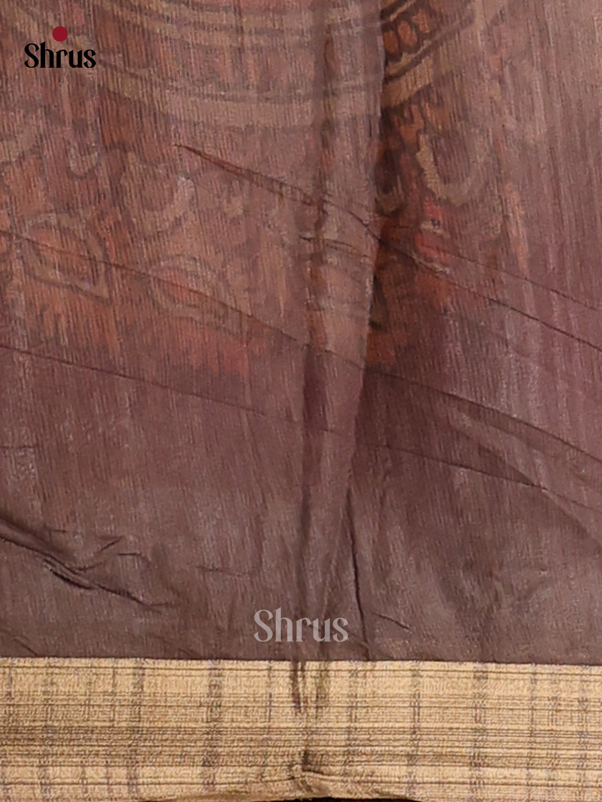 Navy blue & Grey - Champa Semitussa Saree - DCS11123 - Shop on Shrus.com