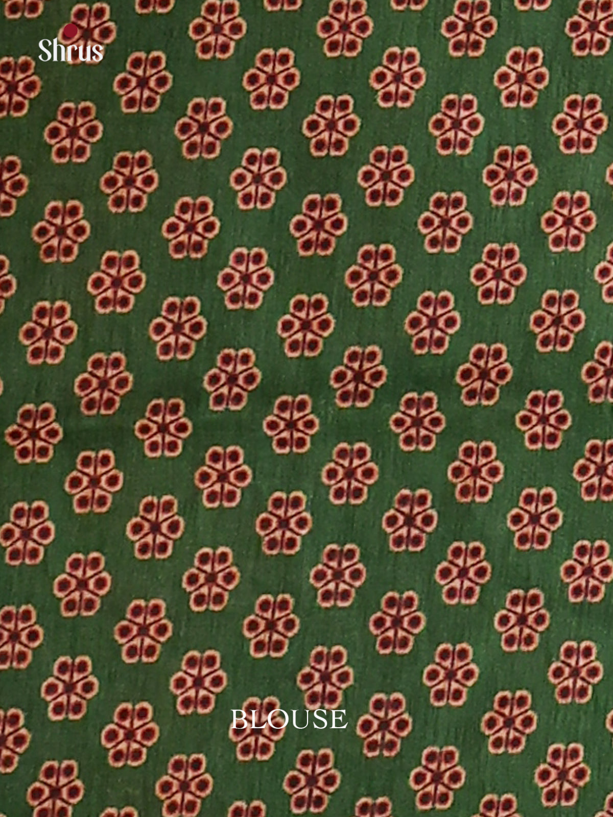 Sandal & green - Champa Semitussa Saree - DCS11143 - Shop on Shrus.com