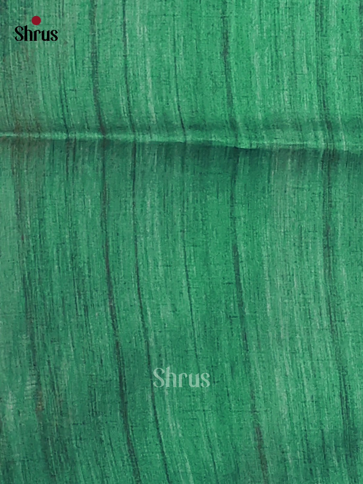Sandal & Teal Green - Champa Semitussa Saree - DCS11189 - Shop on Shrus.com
