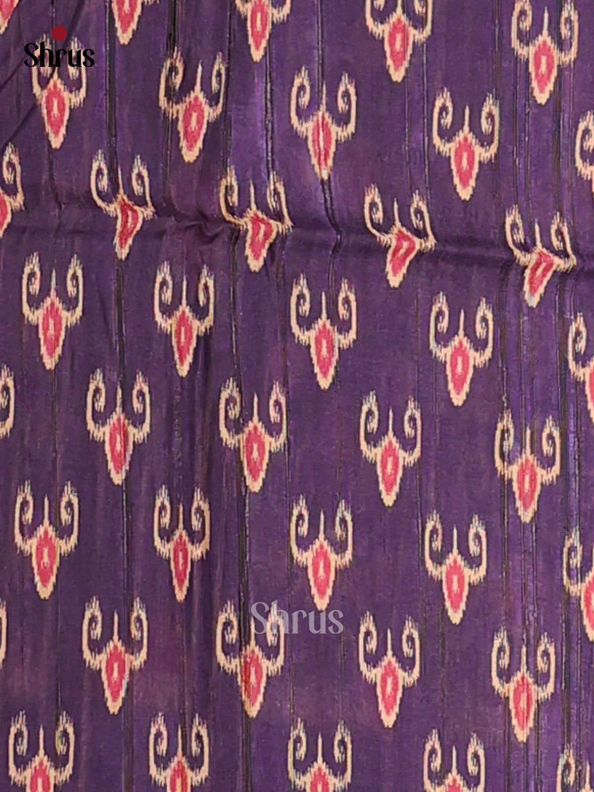 Pink & violet - Champa Semitussa Saree - DCS11203 - Shop on Shrus.com