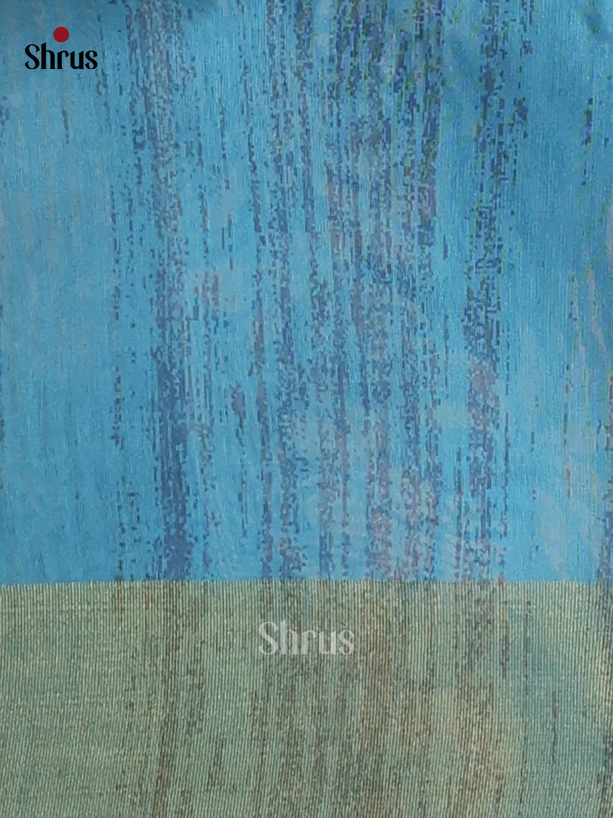 Mustard & Blue - Champa Semitussa Saree - DCS11258 - Shop on Shrus.com
