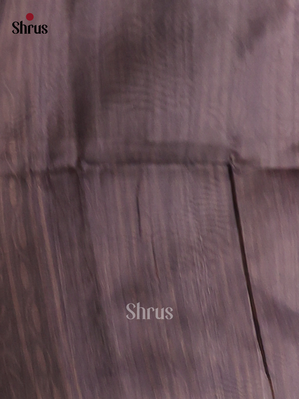 Orange / Purple with elephant grey - Champa Semi Tussar Saree - DCS11261 - Shop on Shrus.com
