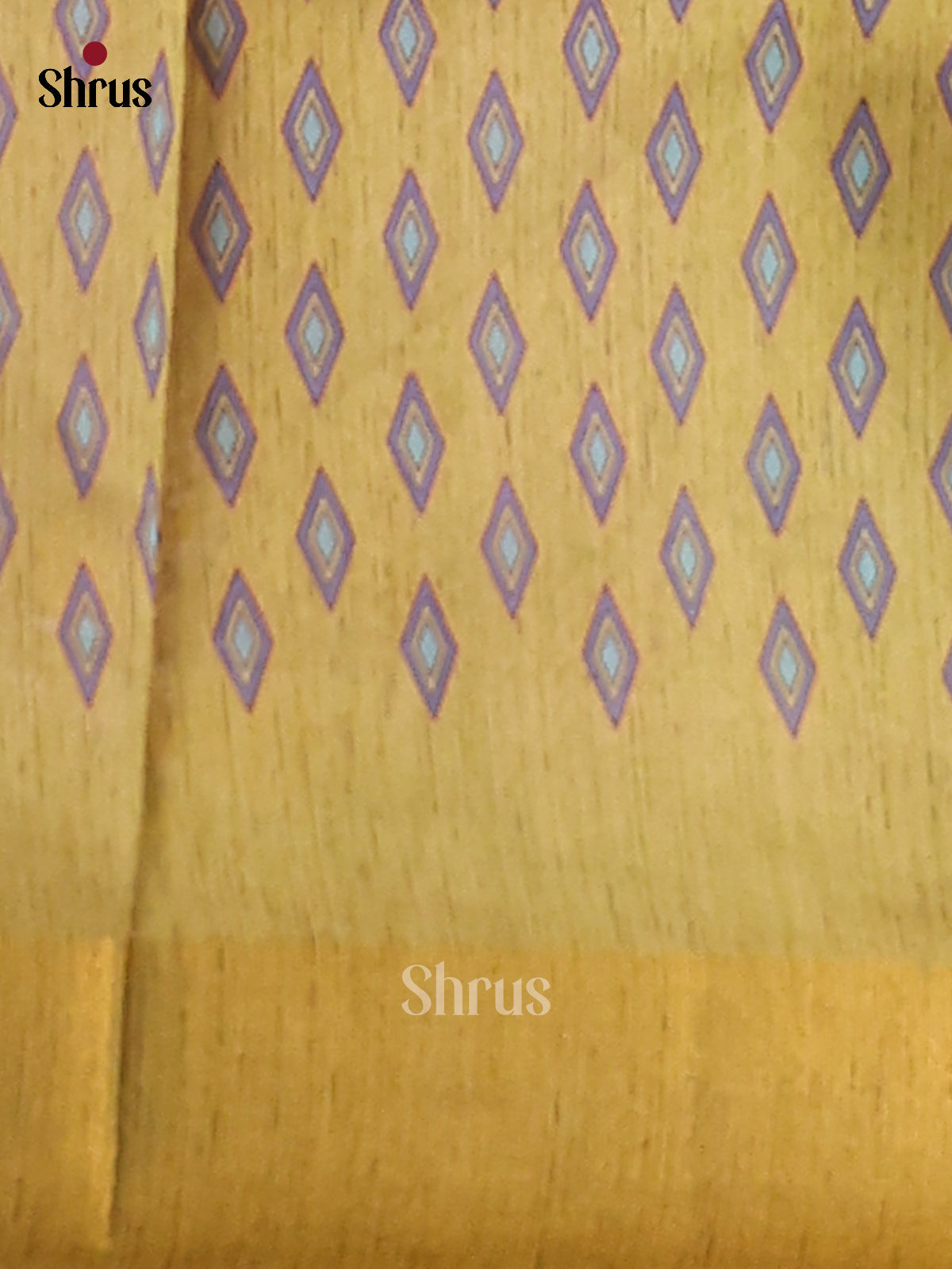 Cream & Parrot Green - Champa Semitussar Saree - DCS11268 - Shop on Shrus.com