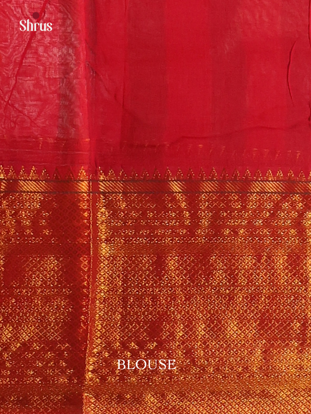 Red & Green - Narayanpet Cotton Saree - Shop on Shrus.com
