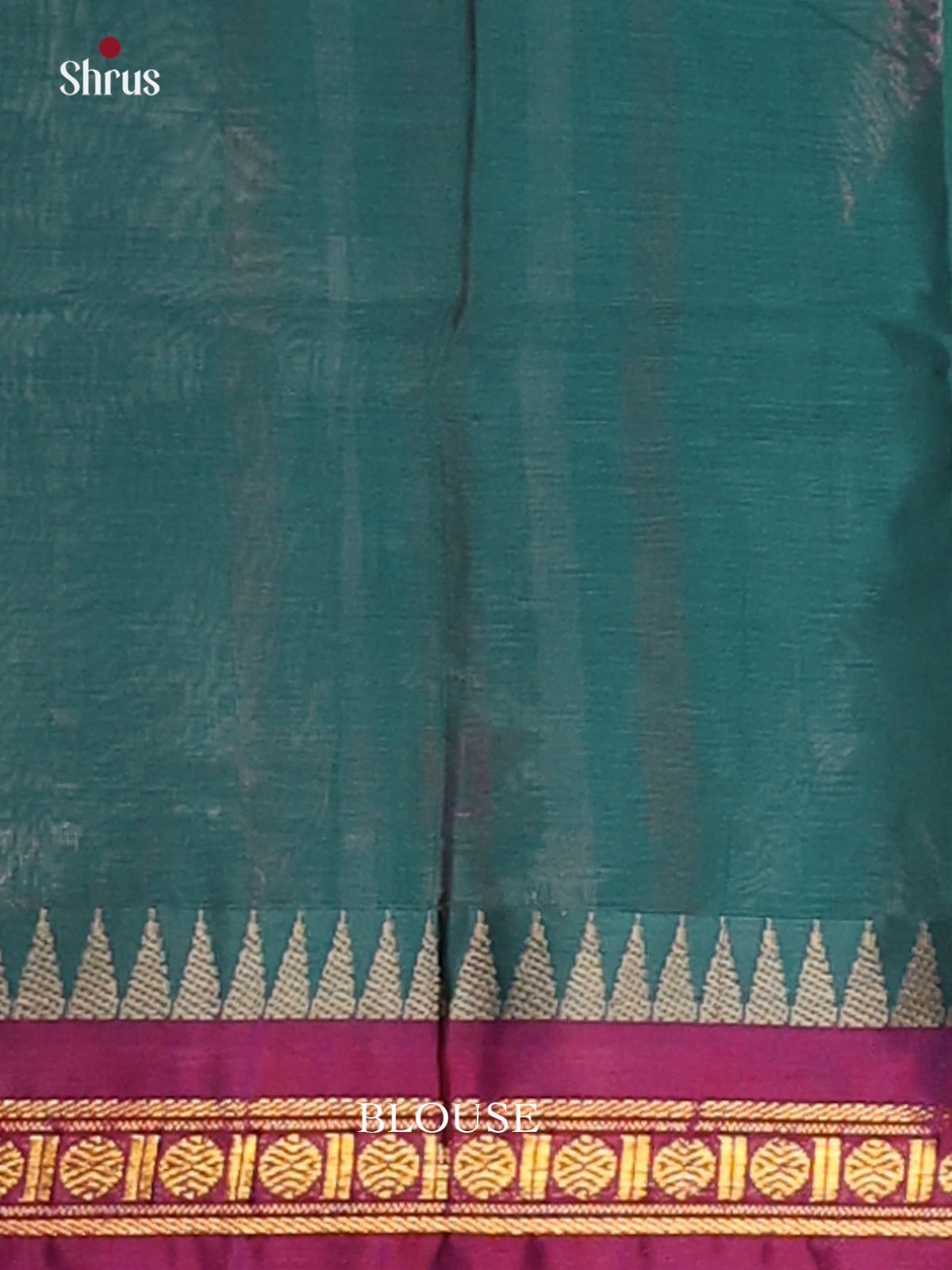 Green & Maroon - Narayanpet Cotton Saree - Shop on Shrus.com