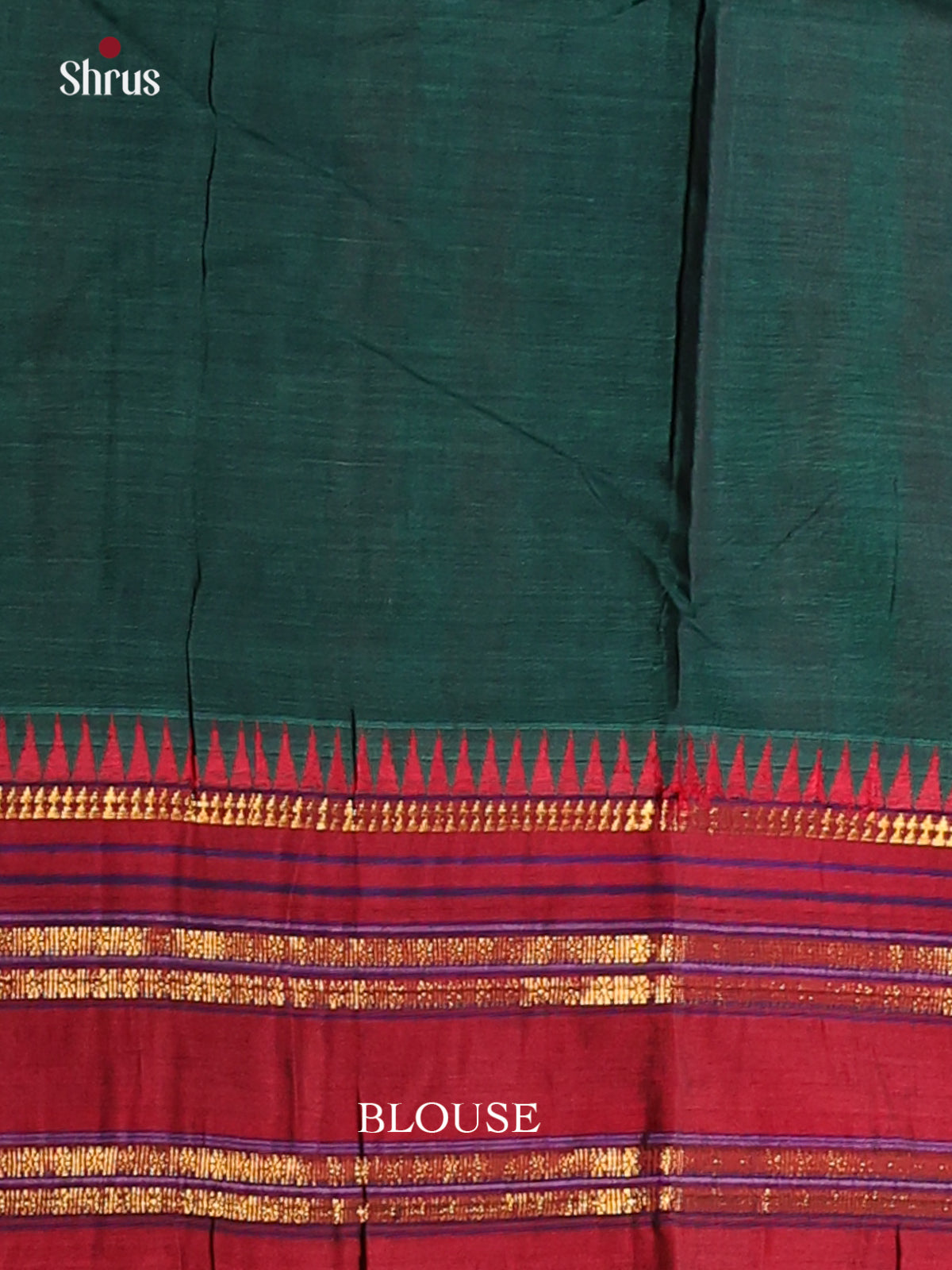 DCS11484 - Narayanpet Cotton Saree - Shop on Shrus.com